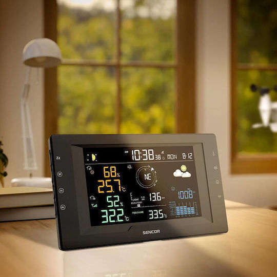 Sencor S-SWS9400 Kabelloser Wetterstation Digital Tischplatte