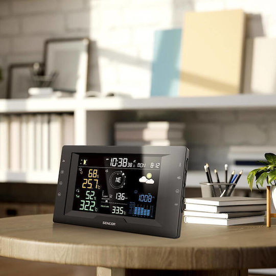 Sencor S-SWS9400 Kabelloser Wetterstation Digital Tischplatte