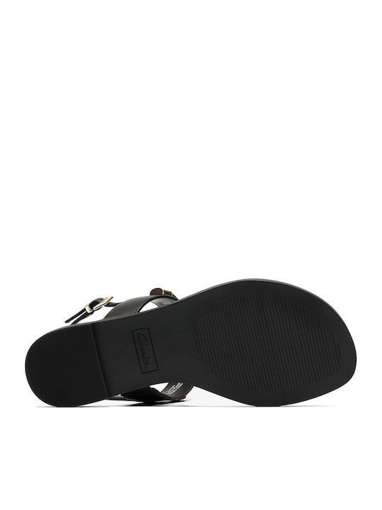 Leather Women's Sandals Black