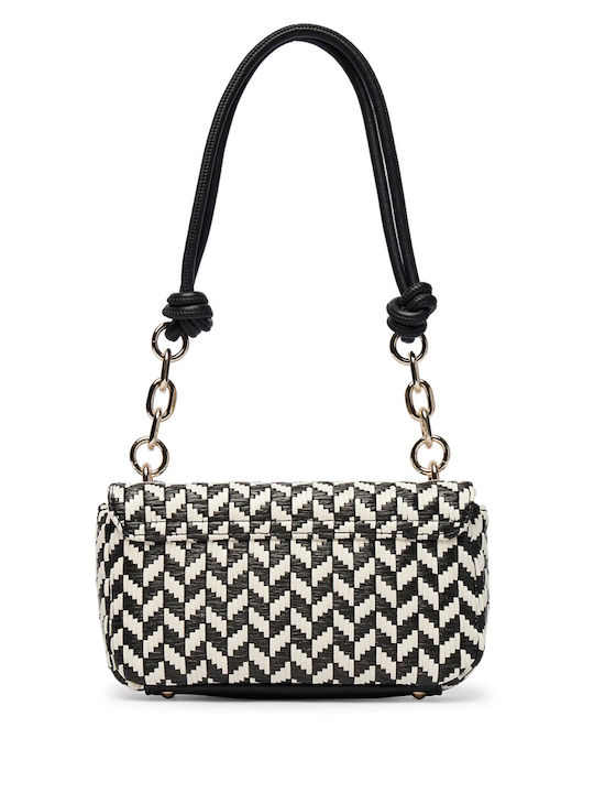 Guess Tessi Geantă De Umar De Damă Ecru HWWG7691190-Black-Multi