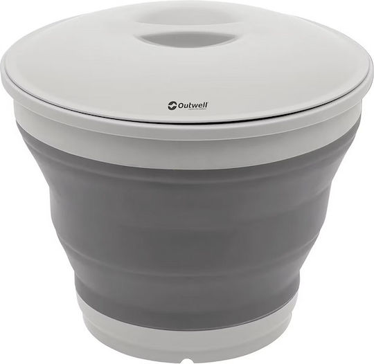 Outwell Foldable Plastic Gray Bucket