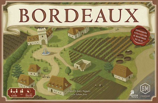 Επέκταση Παιχνιδιού Viticulture: Bordeaux για 1-6 Παίκτες 14+ Ετών (EN) Stonemaier Games