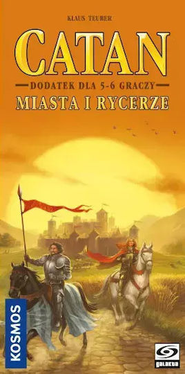 Game Expansion Catan Cities and Knights for 5-6 Players 10+ Years Old (PL) Galakta