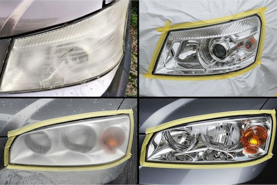 Set De Restaurare și Înlăturare Ceței Pentru Faruri Auto