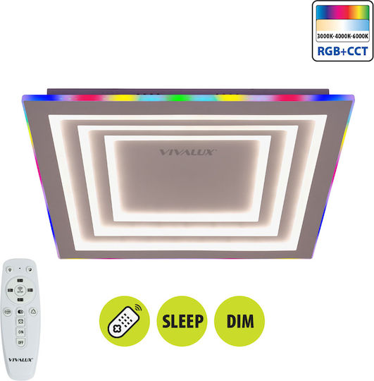 Vivalux Deckenleuchte Weiß mit Integrierter LED