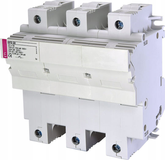 ETI 3-Poles Panel Push Switch 100A
