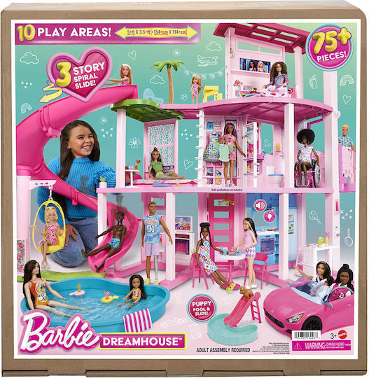 Barbie Dreamhouse Πλαστικό Κουκλόσπιτο 114εκ.