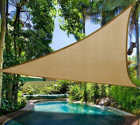 Triangle Shade Sail Beige 3x3m 160gr/m²