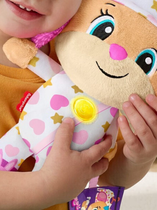 Easter Candle with Toy Laugh & Learn: Play & Learn - Sweet Hugs Puppy for Ages 2+ Fisher Price