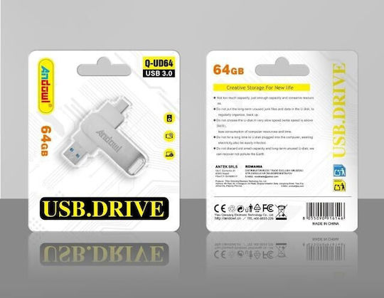 Andowl 64GB USB 3.0 Stick