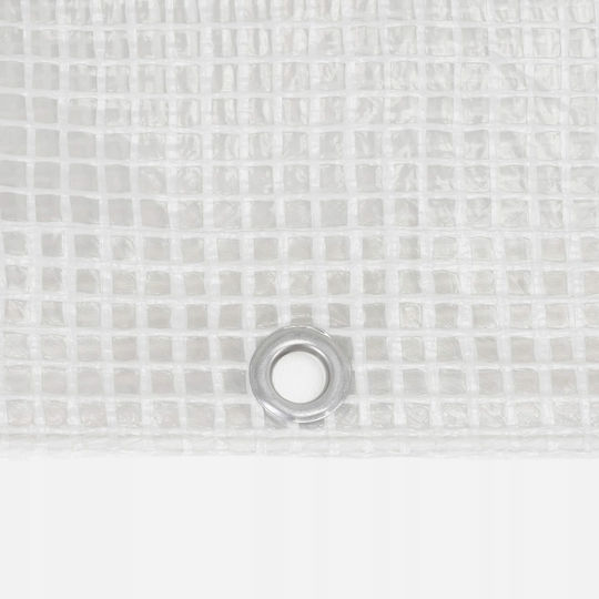 Wasserdichter Planen 100gr/m² 4x4m Transparent
