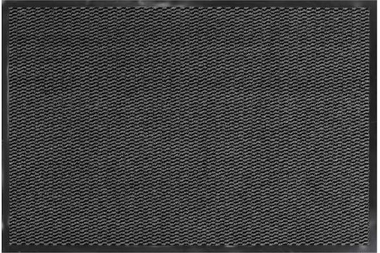 Pată de Intrare Antiderapantă Neagră 90x60 cm Grosime 4 mm