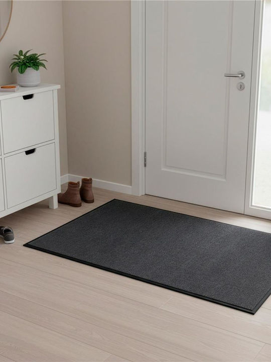 Sersimo Fußmatte Rutschfest Schwarz 150x90cm Dicke 4mm