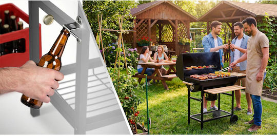 Smartic Charcoal Grill with Thermometer