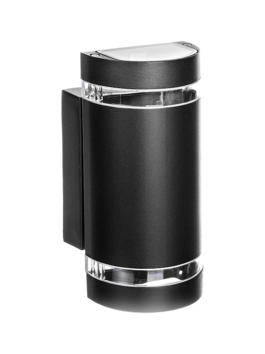 Kanlux Wall-Mounted Outdoor Light GU10 IP44 10.9x11x23.5εκ.