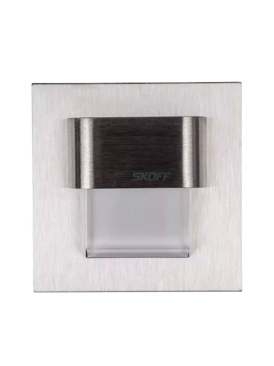 Skoff Lumină de exterior montată pe perete LED IP20 0.4W cu Alb Cald Lumină