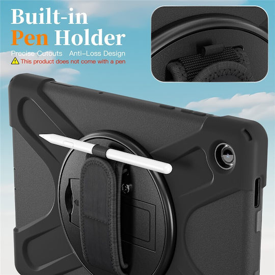 X-armor Back Cover Neagră (Samsung Galaxy Tab A11 Plus)
