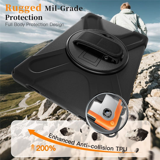 X-armor Back Cover Neagră (Samsung Galaxy Tab A11 Plus)