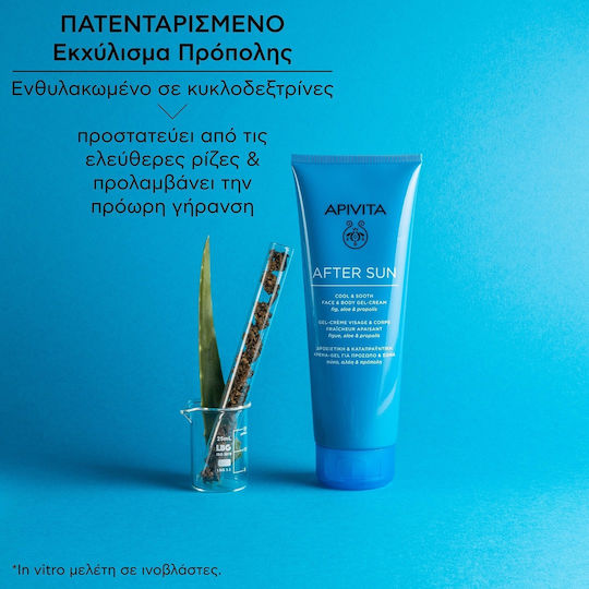 Apivita Cool & Sooth After Sun Gel with Aloe Vera & Panthenol 200ml
