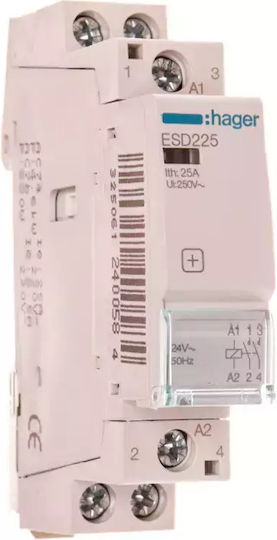 Hager Relee de Fază Putere 25A Bipolar cu Tensiune 24V Releu de fază