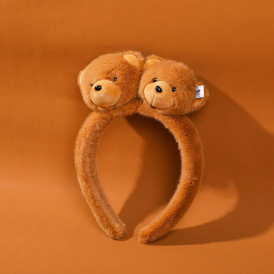 Teddy Island Series – Τρισδιάστατη Στέκα Μαλλιών Διπλό Σχέδιο