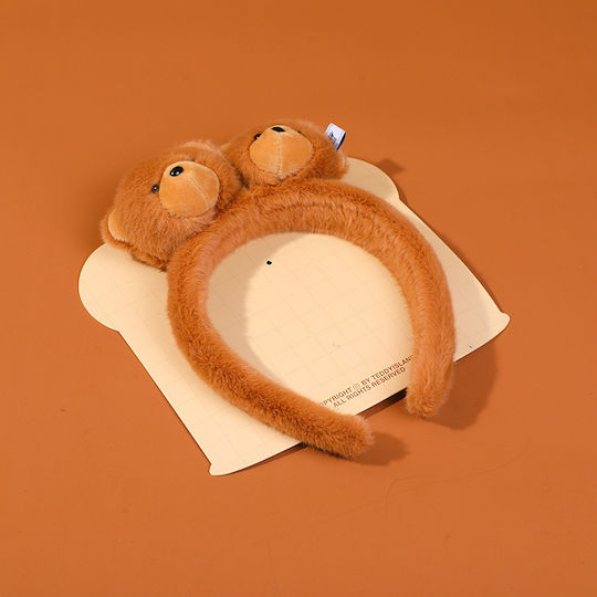 Teddy Island Series – Τρισδιάστατη Στέκα Μαλλιών Διπλό Σχέδιο