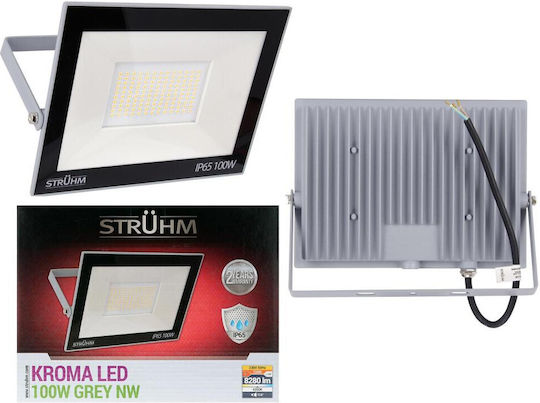 Struhm Proiector LED 100W Alb Natural 4200K