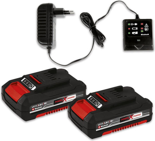 Einhell Te-cd 18/2 Li-i Șurubelniță Cu Percuție Mașină De Găurit Cu Baterie