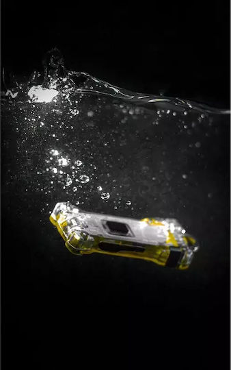 Armytek Rechargeable Keychain Flashlight LED IP67 with Maximum Brightness 200lm Zippy Amber Honey