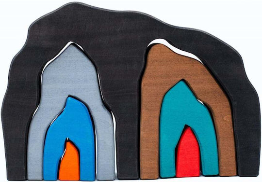Formensortierspiel Earth Element aus Holz