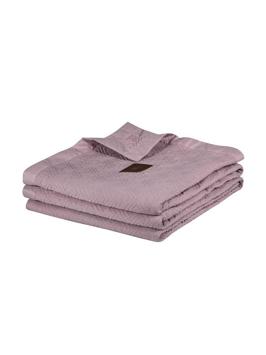 Tagesdecken 240x250 King Greenwich Polo Club Essential 4448 Nude 100% Microsatin