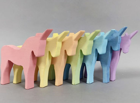 Handmade Set Pastel Unicorn Colors