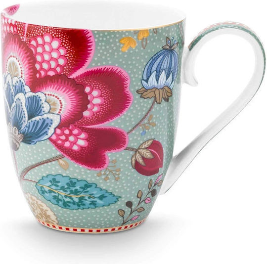 PiP Studio Mehrfarbige Porzellan Tasse 450ml