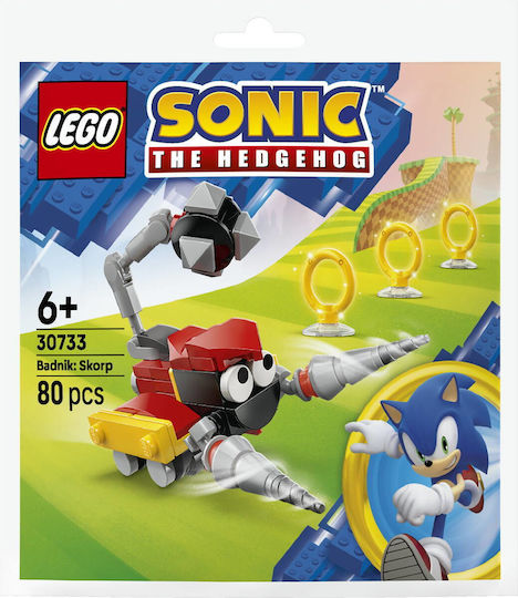 LEGO Sonic The Hedgehog Pentru 6+ Ani 80 Bucăți