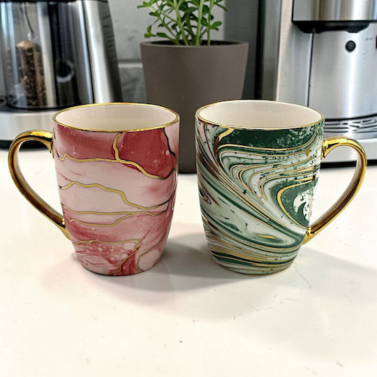 Keramiktasse Rosa