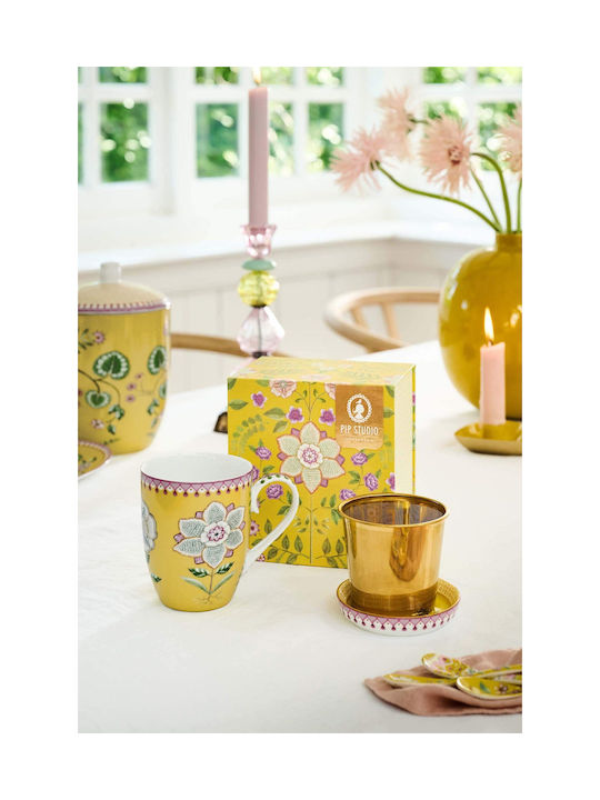 PiP Studio Κούπα Κεραμική Πολύχρωμη 365ml
