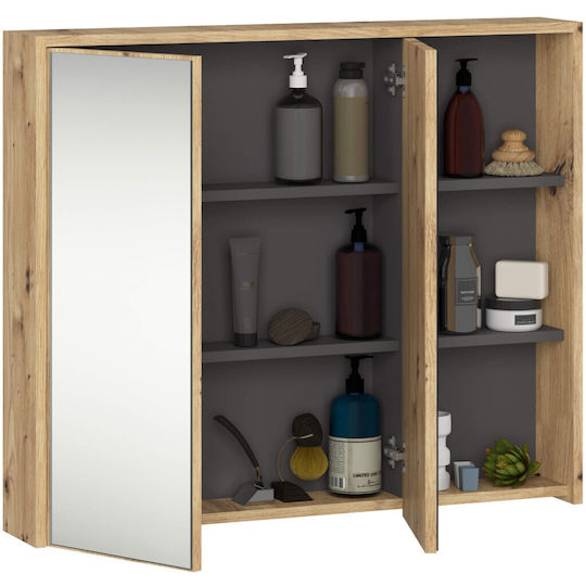 Akord Furniture Factory Dulap De Baie 90x15x75cm Stejar