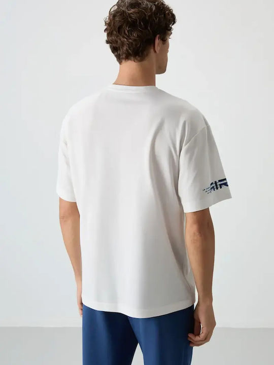 T-shirt Εκρού