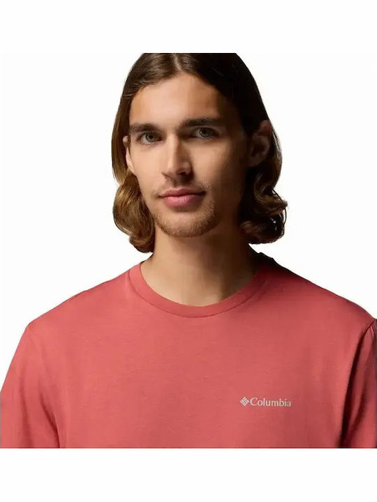 Csc Basic T-shirt Κοραλι