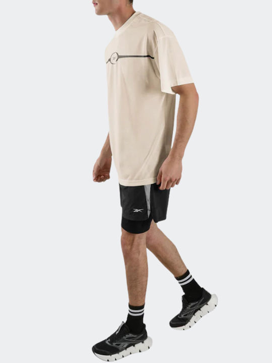Athlete T-shirt Μπεζ