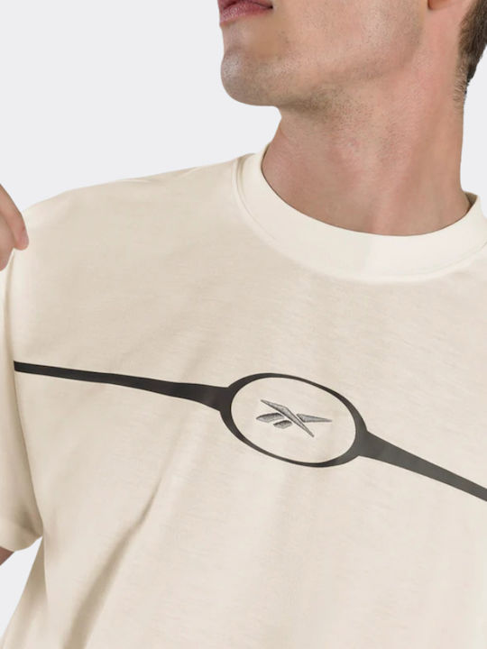 Athlete T-shirt Μπεζ