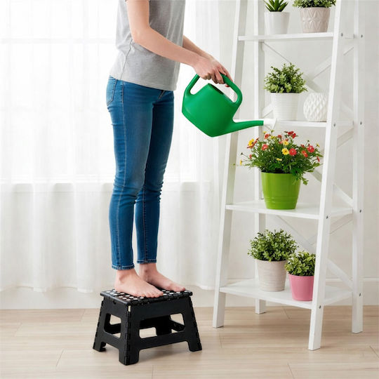 Außenbereich-Hocker aus Polypropylen Schwarz