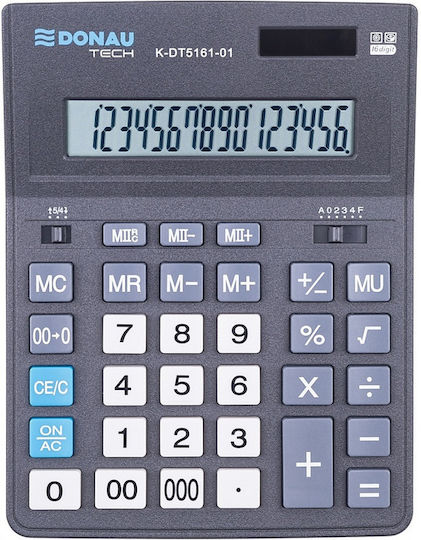 Donau Calculator în Culoarea Negru 1buc