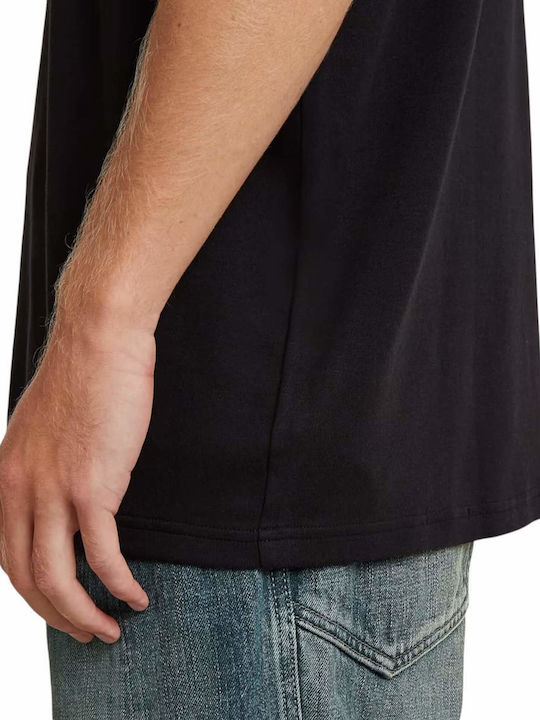 T-shirt Μαύρο