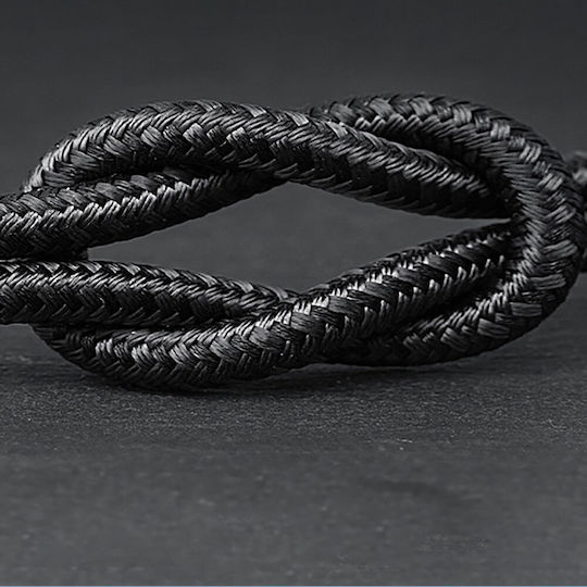 Dudao USB 2.0 Kabel USB-C Männlich - USB-C 65W PD Schwarzes 2m