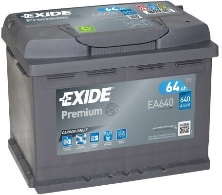 Exide UPS Battery with Capacity 64Ah and Voltage 12V EA640 1pcs