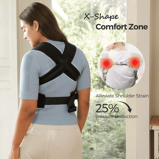 Momcozy Standard Baby Carrier Sling Black with Maximum Weight 3.2kg