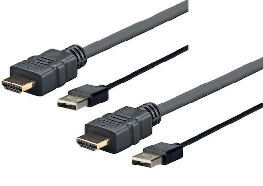 Vivolink HDMI Cable Male - USB-A Male 3m Black
