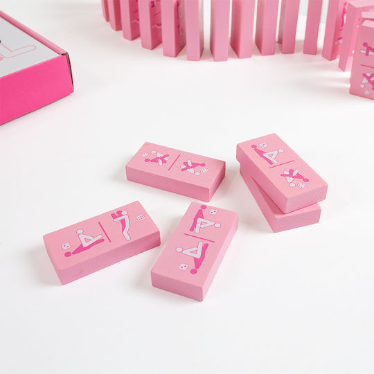 Kinky Domino Wooden Game 28pcs