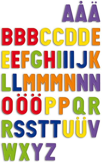 Quercetti Magnetic Educational Game Letters & Numbers for 4+ years old Years Old